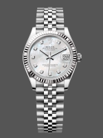 Rolex Datejust 31 Steel & 18K White Gold 278274 0006 Women's Watch