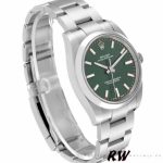 Rolex Oyster Perpetual Air-King 114200 Olive Green Index Dial 34mm Unisex Replica watch - Image 2