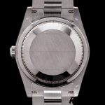 Rolex Day Date 118339 White Gold Silver Dial Fluted Bezel 36mm Unisex Replica Watch - Image 5