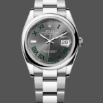 Rolex Datejust 126200 Stainless Steel Grey Wimbledon dial 36MM Unisex Replica Watch