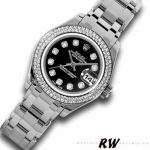 Rolex Masterpiece Pearlmaster 80339 Diamant Bezel 29MM Lady Replica Watch - Image 3