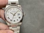 Rolex Datejust m126200 0008 White Roman Dial Stainless Steel 36MM Unisex Replica Watch - Image 3