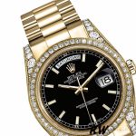 Rolex Day-Date 118388 Black Index Dial 36mm Unisex Replica Watch - Image 3