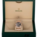 Rolex Sky-Dweller 326935 Everose Gold Dark Rhodium Stick Dial 42mm Mens Replica Watch - Image 6