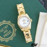 Rolex Datejust 179168 Smooth Domed White Index Dial 26MM Lady Replica Watch - Image 6