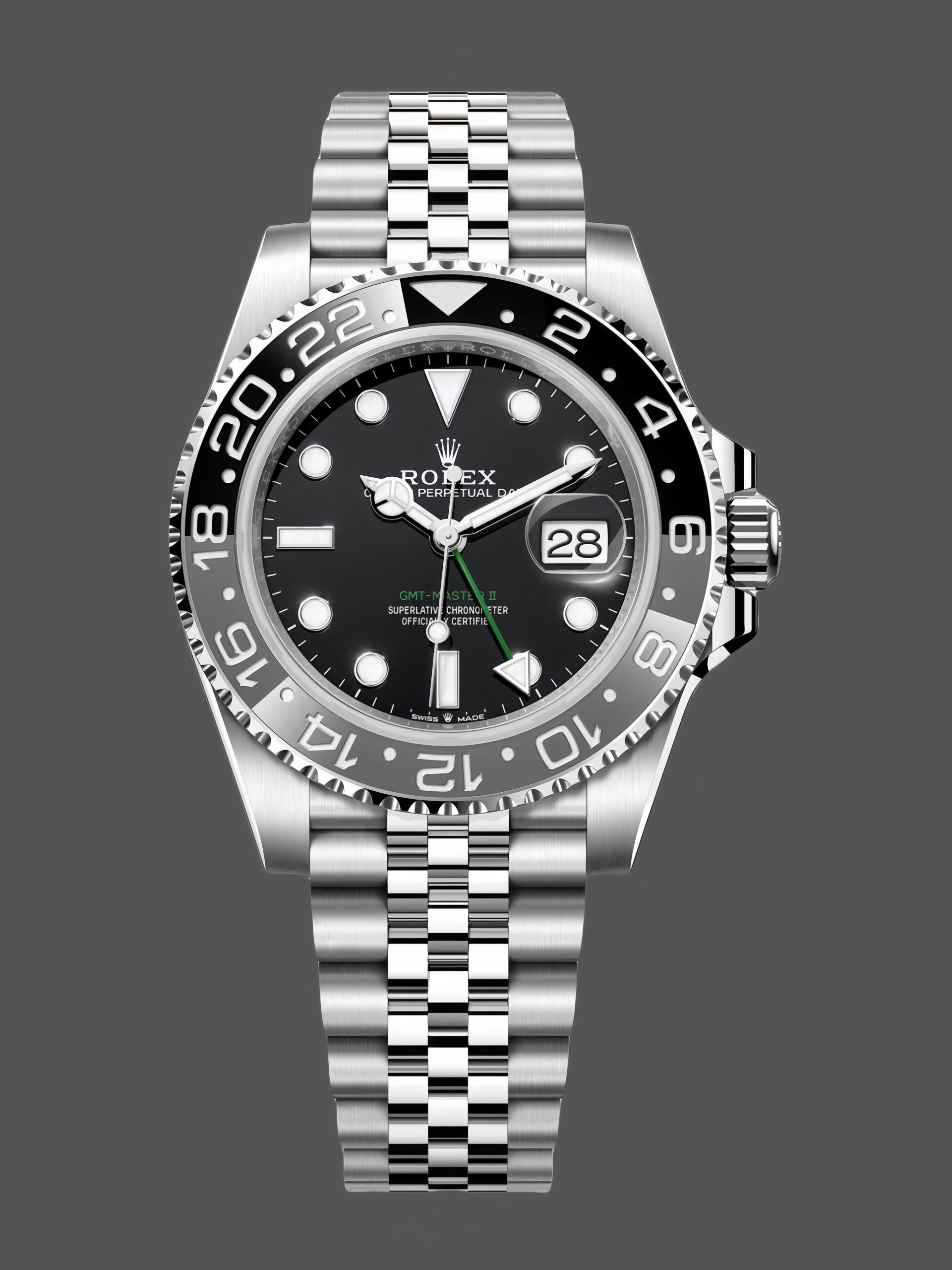 F0D3D27B-9A3A-3183-55D8-90D9FB34642B Rolex Gmt Master II Automatic Black Dial M126710GRNR 0003 40mm - Image 1