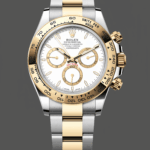 Rolex Two Tone Daytona 126503 White Dial Replica Watch