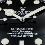 Rolex Submariner Black Wall Clock - Image 6