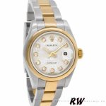 Rolex Datejust 179163 Silver Jubilee Dial Domed Dezel 26MM Lady Replica Watch - Image 2