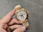 Rolex Daytona 126508 18K Rose Gold White Dial Men's Watch - Image 6