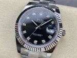 Rolex Datejust 41 Fluted Bezel Black Diamond Dial m126334 0011 Mens Replica Watch - Image 5