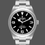 Rolex Explorer 214270 Black Luminous Dial Stainless Steel 39MM Mens Replica Watch