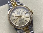 Rolex Datejust 31mm Stainless Steel and Yellow Gold 278383RBR 0014 Champagne Index Jubilee - Image 4