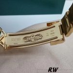 Rolex Yacht-Master 169628 Yellow Gold Blue Dial 29MM Lady Replica Watch - Image 6