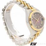 Rolex Datejust 179173 Mother Of Pearl Black Dial 26MM Lady Replica Watch - Image 2