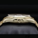 Rolex Day-Date 36MM 128238 0081 Fluted Bezel White Index Dial Unisex Replica Watch - Image 13