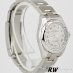 Rolex Oyster Perpetual 176200 Silver Roman Numeral Dial 26mm Lady Replica Watch - Image 2