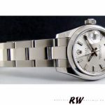 Rolex Datejust 179160 Silver Index Dial Domed Bezel 26MM Lady Replica Watch - Image 5