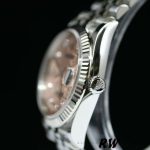 Rolex Datejust 126234 Fluted Bezel Pink Jubilee Diamond Dial 36MM Unisex Replica Watch - Image 3