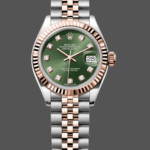 Rolex Datejust 279171 0007 28 Olive Green Diamond-Set Jubilee Ladies Watch