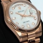 Rolex Day-Date 118235 Mother of Pearl White Dial 36mm Unisex Replica Watch - Image 3
