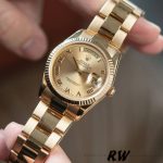 Rolex Day-Date 118238 Champagne Dial Yellow gold 36mm Unisex Replica Watch - Image 2