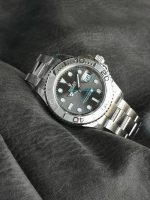 Rolex Yacht-Master 126622 Platinum Bezel Dark Rhodium Grey Dial 40MM Mens Replica Watch - Image 8