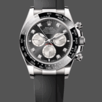 Rolex Cosmograph Daytona White Gold 126519LN 0004 Bright Black Steel Diamond