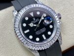 Rolex Yacht Master White Gold 42mm 226679TBR Bagutte bezel Black Dial - Image 4