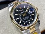 Rolex Sky Dweller 42 Yellow Rolesor Black Dial Oyster M336933 0003 Men's Watch - Image 4