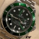 Rolex Submariner 16610 Stainless Steel Refinished Green Dial 40mm Mens Replica Watch - Image 4