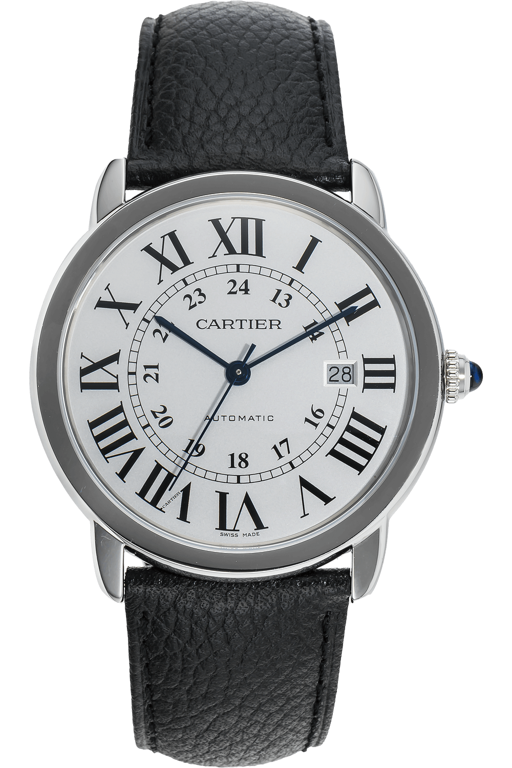 FB10CEC7-EE49-EB4D-37AA-E566E4D15239 CARTIER RONDE Silver Gray 42mm - Image 1