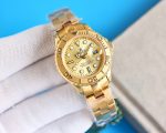 Rolex Yacht-Master 169628 Yellow Gold Champagne Dial 29mm Lady Replica Watch - Image 3