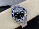 Rolex GMT Master AMG 126710BLRO 40mm With Dual Time Black Dial Diamond Watch - Image 6
