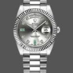 Rolex Day-Date 118239 Rhodium grey Dial 36mm Unisex Replica Watch