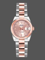 Rolex Datejust 179161 Stainless Steel and Everose Gold Pink Index Dial 26MM Lady Replica Watch