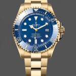 Rolex New 2024 Release Deepsea Gold Blue Dial 136668LB