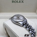 Rolex Datejust 179174 Silver Index Dial Fluted Bezel 26MM Lady Replica Watch - Image 4