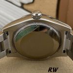 Rolex Oyster Perpetual 177200 Silver Dial Pink Markers 31mm Lady Replica Watch - Image 5