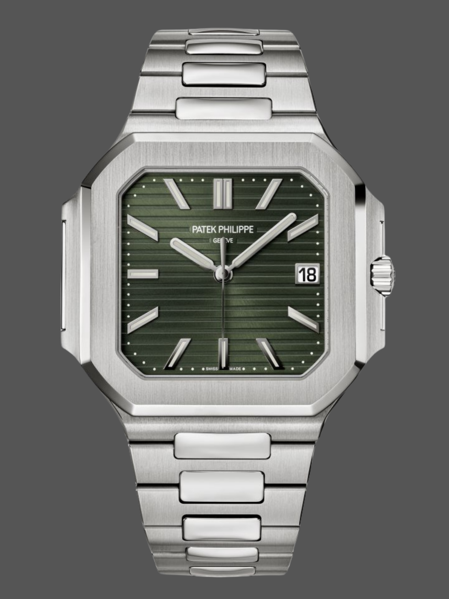 FD1FFB39-7AE6-8B57-5248-235F4A5FB5A5 Patek Philippe Cubitus Date Sweep Seconds 5821 1A 001 Men's Watch - Image 1