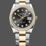 Rolex Datejust 36 Yellow Gold Black Dial m126283rbr 0008