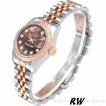 Rolex Datejust 179171 Black Mother of Pearl Diamond Dial 26MM Lady Replica Watch - Image 3