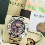 Rolex Cosmograph Daytona 116509 Black Mother of Pearl Dial 40MM Mens Replica Watch - Image 2