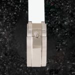 Rolex Submariner 116610 Black Dial White Rubber strap 40mm Mens Replica Watch - Image 6