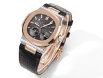 Patek Philippe Nautilus Moon Phases Rose & White Gold Slate Grey Dial 5712GR 001 - Image 4