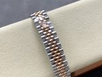 Rolex Datejust Lady 31 Rose Gold Steel Slate Roman Diamond VI Dial & Diamond Bezel Jubilee Bracelet 278381RBR - Image 10