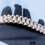 Rolex Day-Date 218239 Diamond Black Dial White Gold 41MM Mens Replica Watch - Image 6