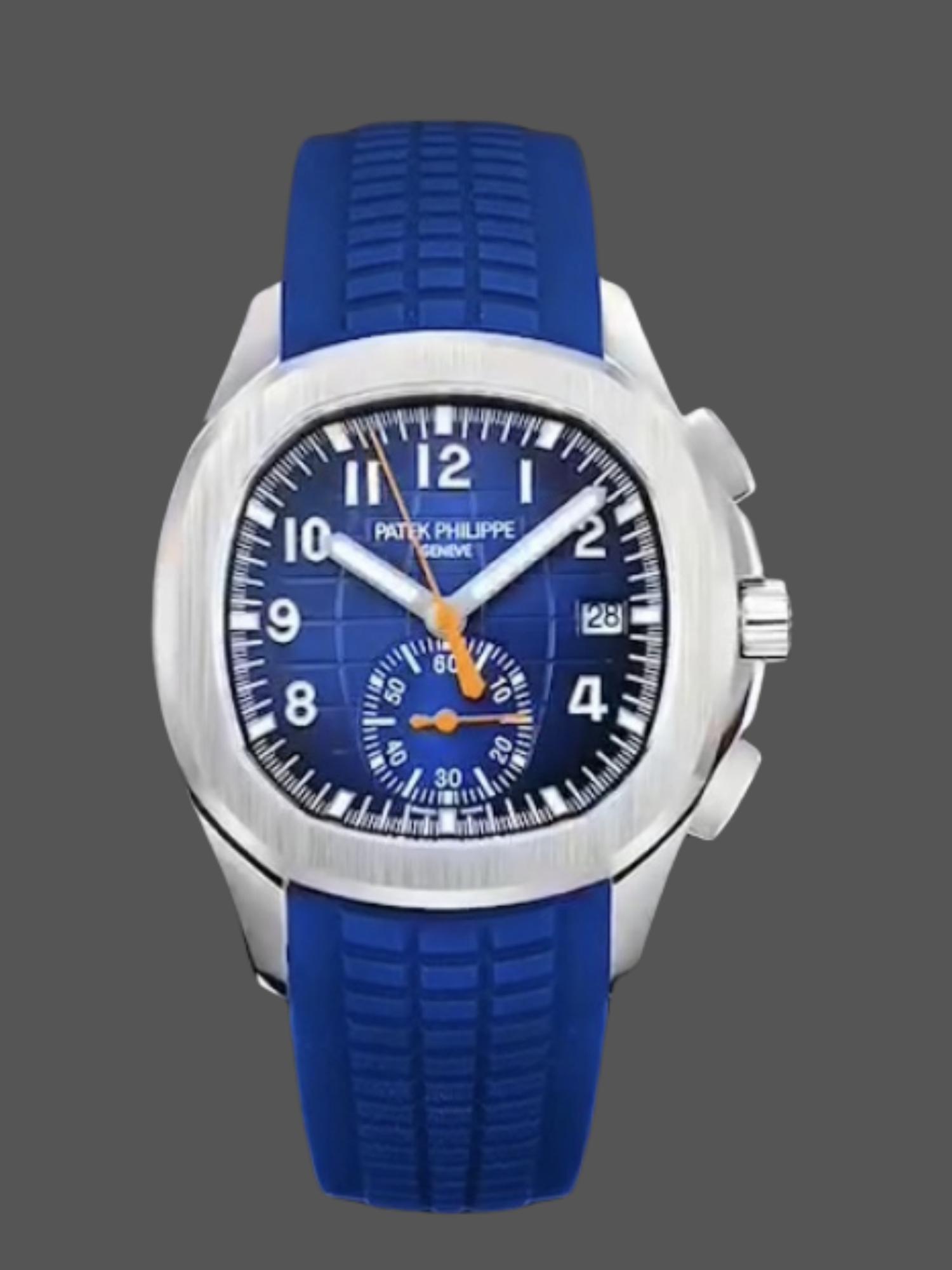 Screenshot Replica Patek Philippe Aquanaut Blue 5968A 001 42mm Mens Watch - Image 1