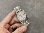 Rolex Datejust 126234 White Mother of Pearl Diamonds Dial 36MM Unisex Replica Watch - Image 6