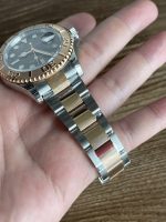 Rolex Yacht-Master 126621 EverRose Gold Black Dial 40MM Mens Replica Watch - Image 17